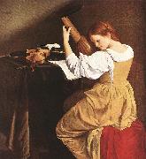 GENTILESCHI, Orazio Lute Player  eryy oil